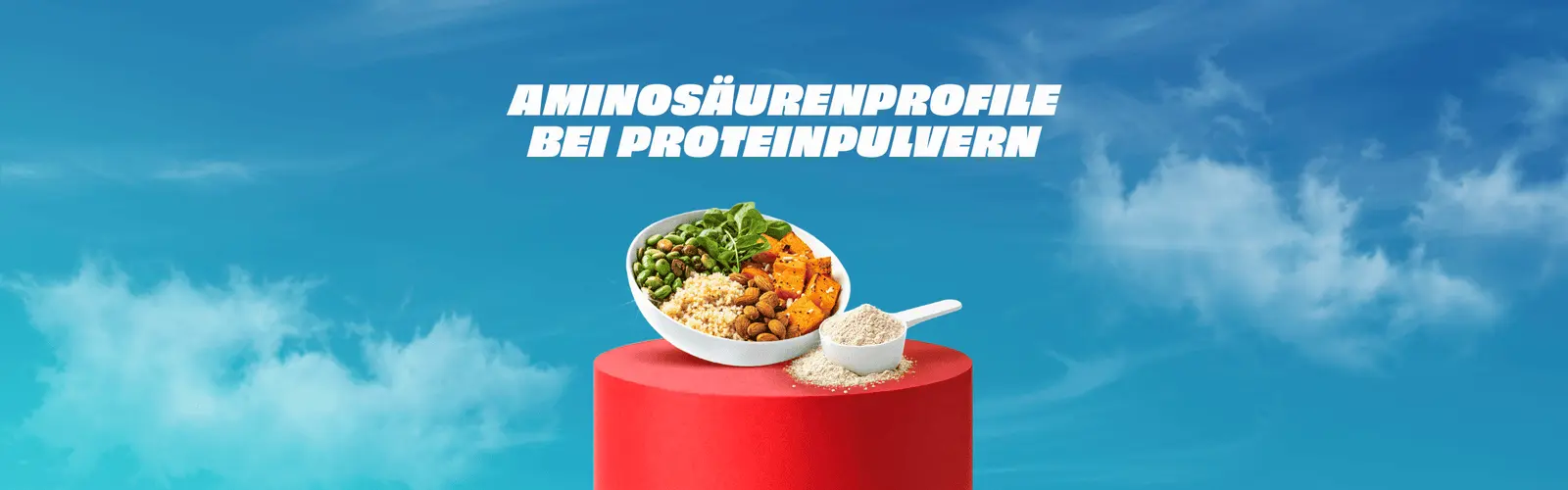 Aminosäurenprofile bei Proteinpulvern Hero Image