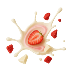 White Chocolate Strawberry Cream / 12 x 2x25g