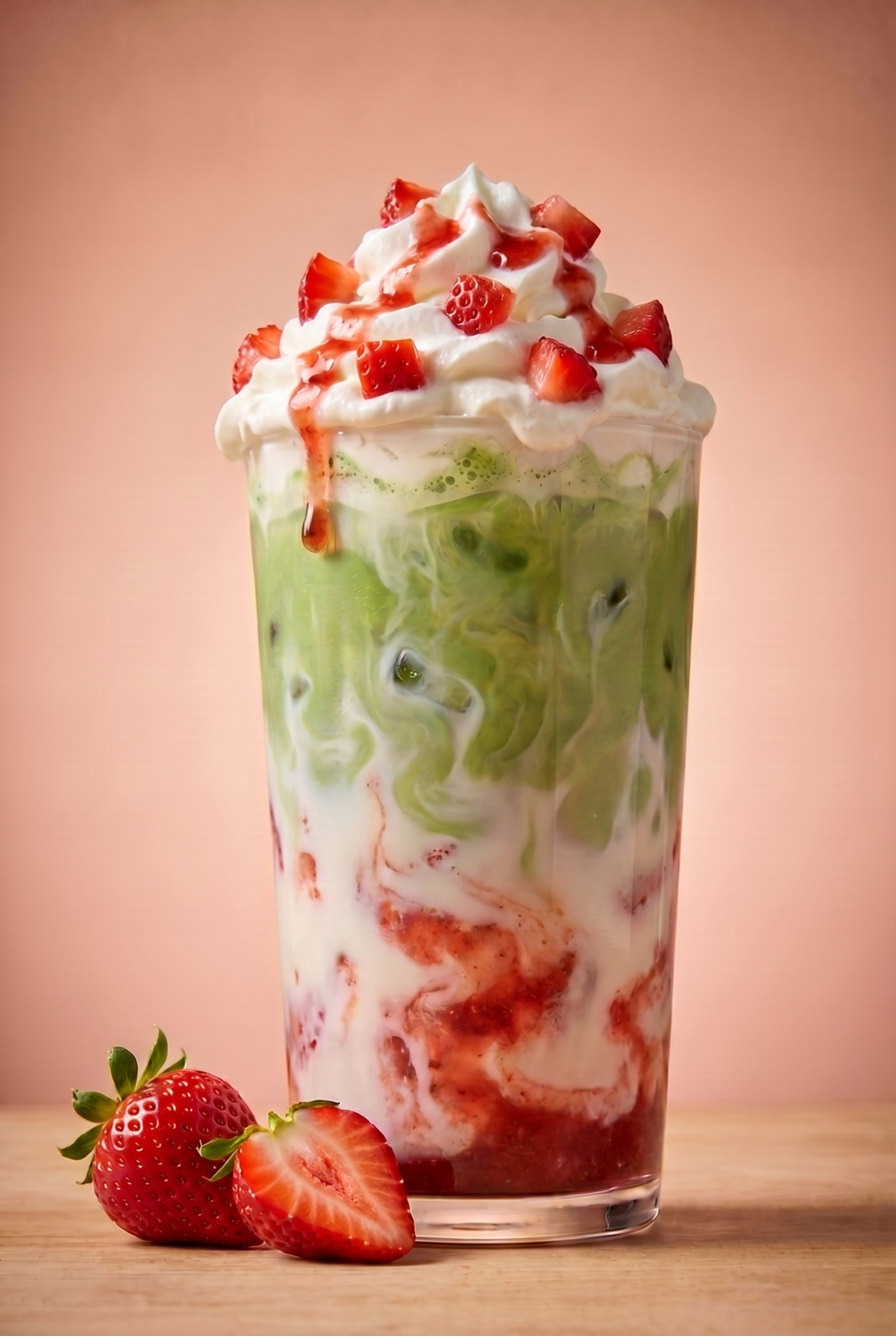 Mix and Match: Iced Matcha Strawberry