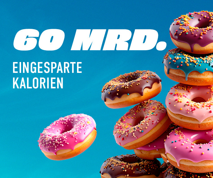 [AI]Bunte Donuts. 60mrd. eingesparte Kalorien