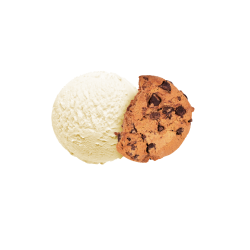 Milkshake Style Vanilla Chocolate Chip Cookie / 25g Probe