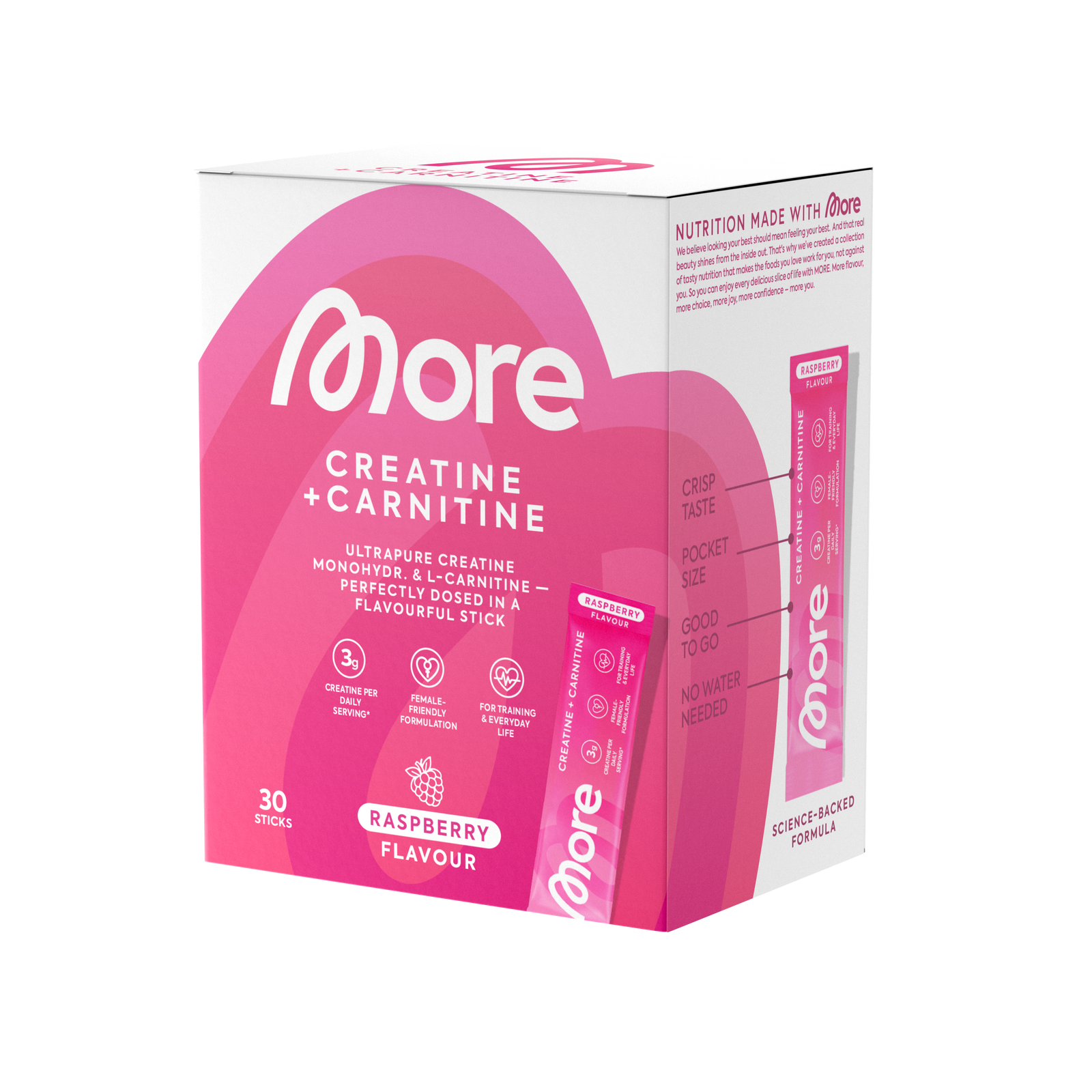 Creatine+ Sticks{m} [Prickelnde Kreatin-Sticks mit Carnitine]