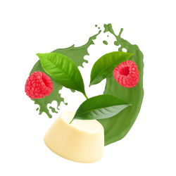 Raspberry Panna Cotta / 500g
