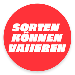 Sorten können variieren